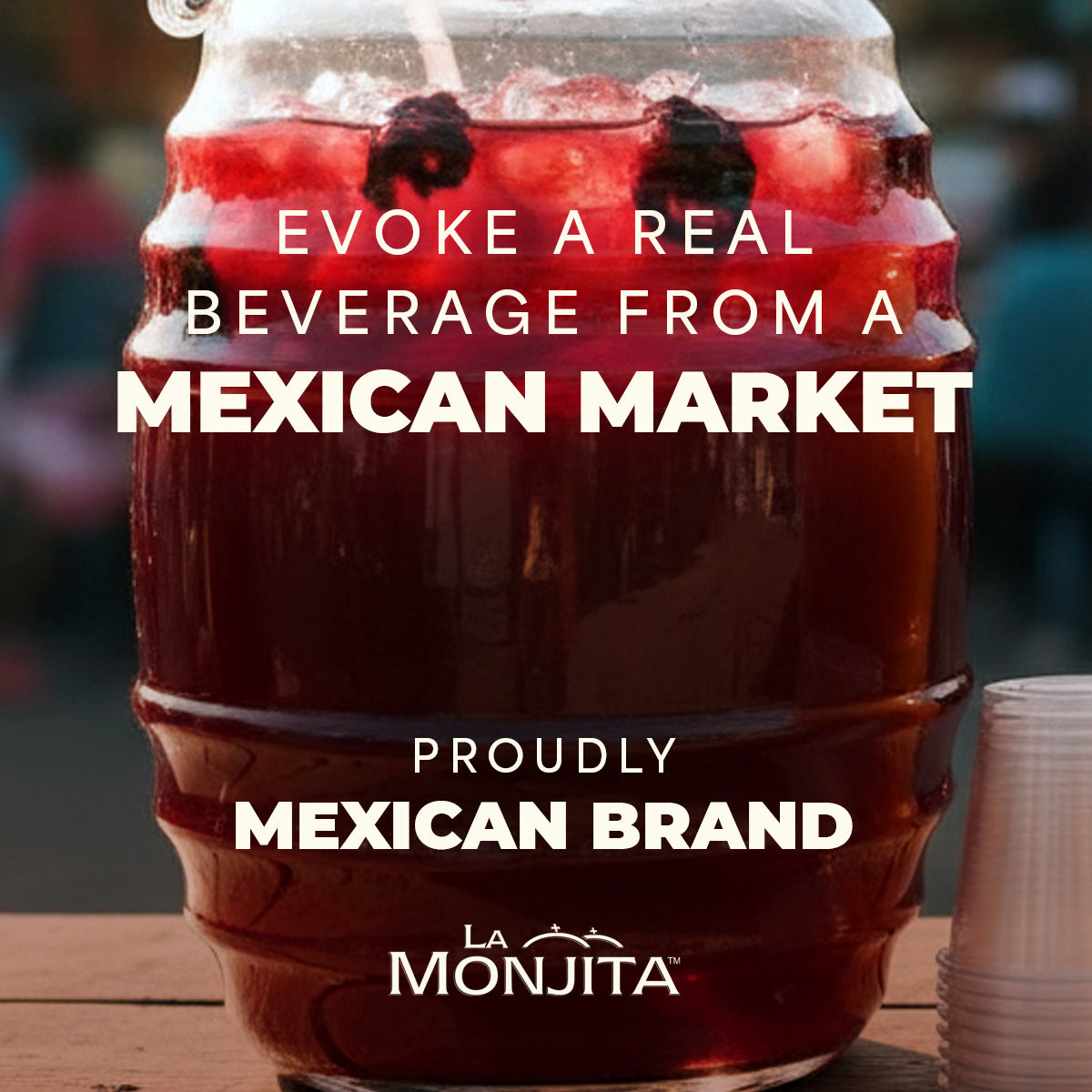 La Monjita Mexican Agua Fresca Hibiscus Guava