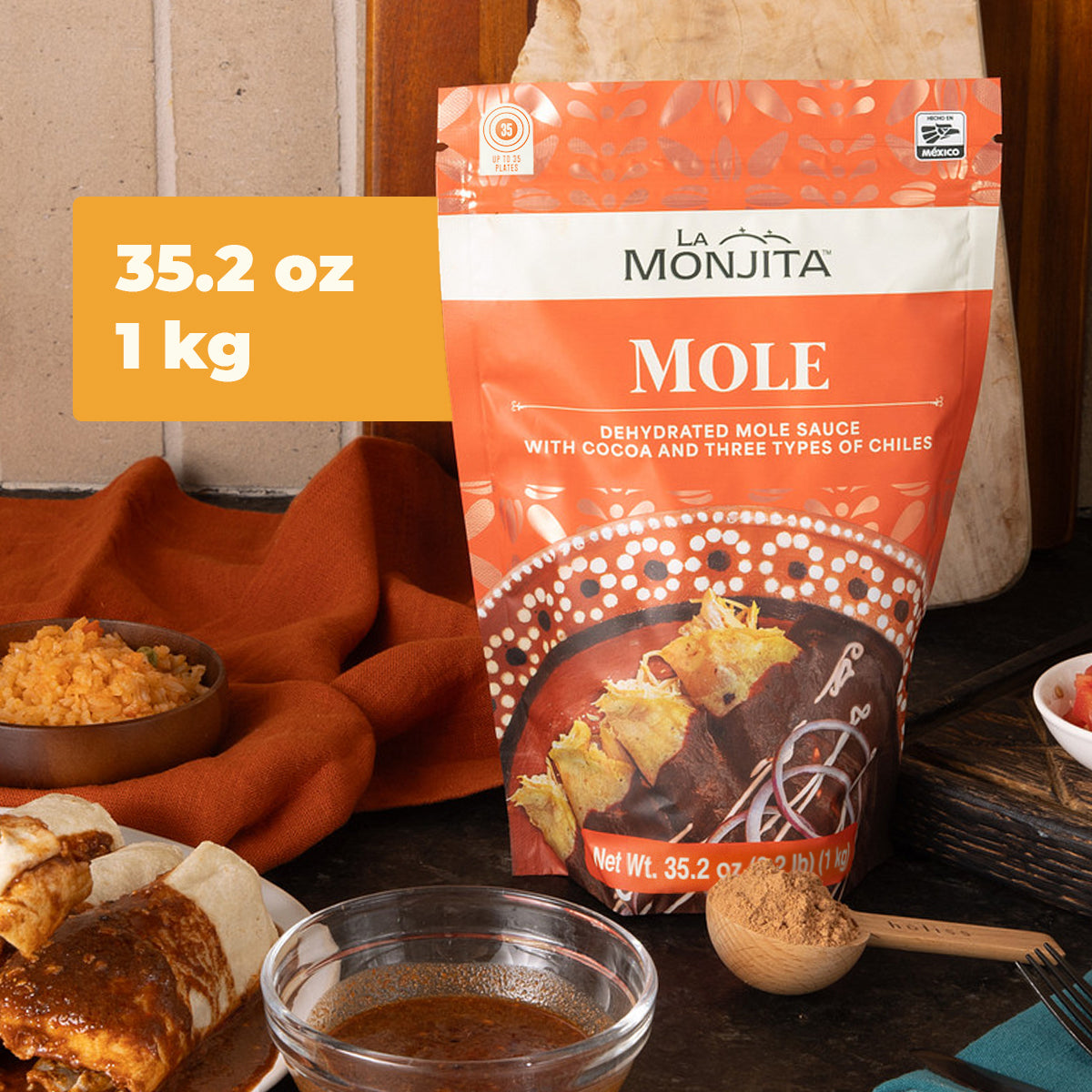La Monjita Mexican Traditional Mole Sauce