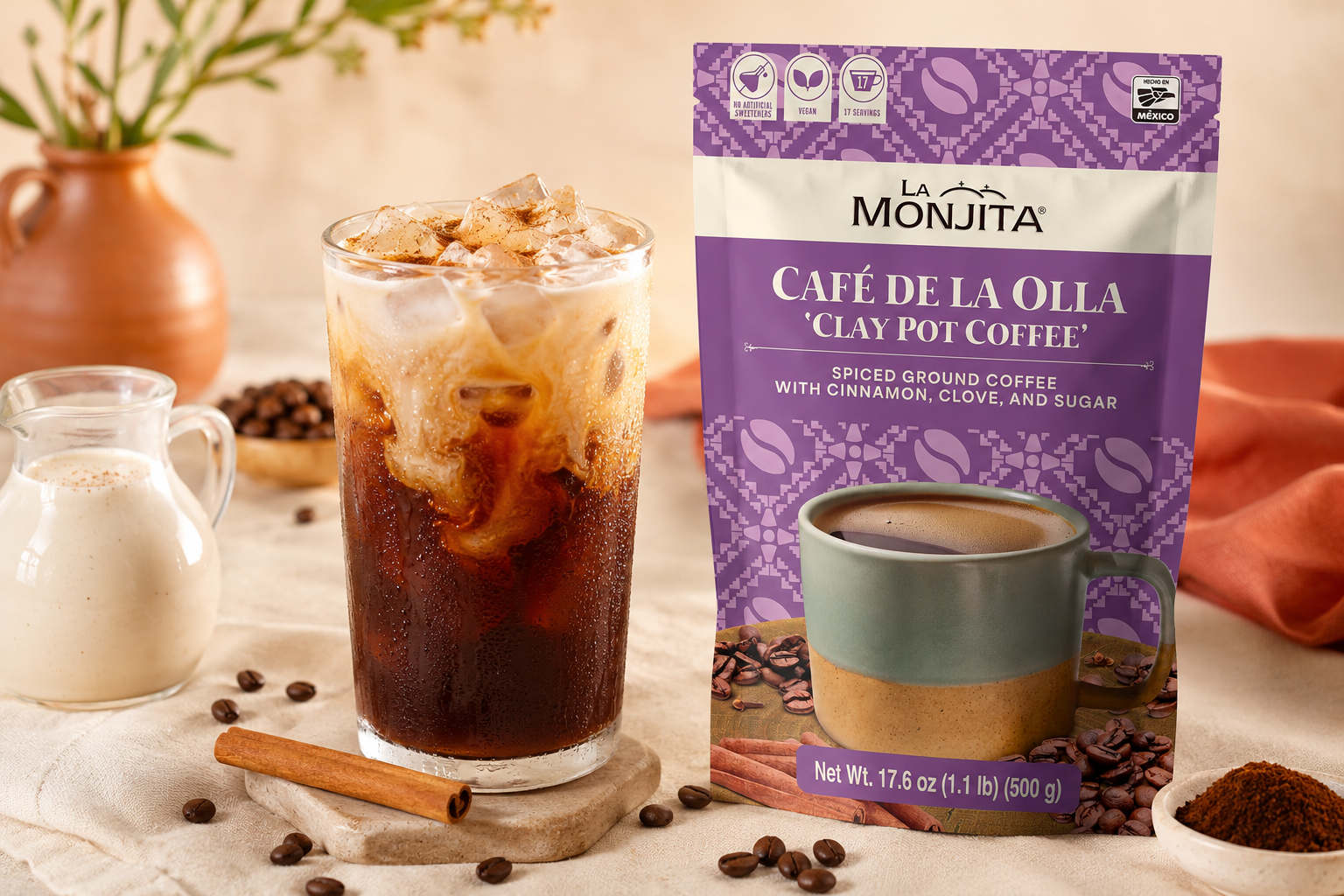 Iced Café de la Olla: Cold Brew + a Horchata Latte for Summer