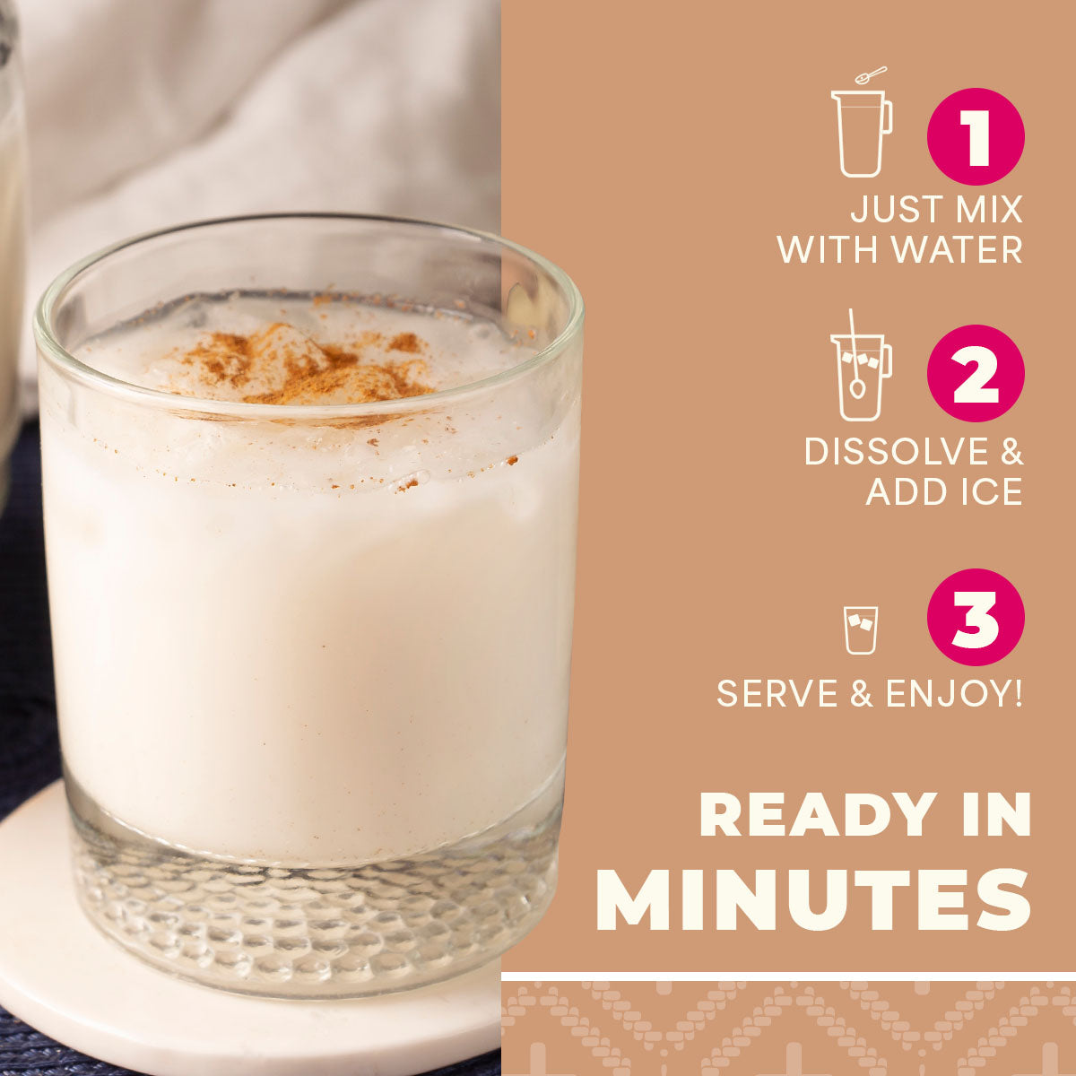 Agua Fresca Horchata