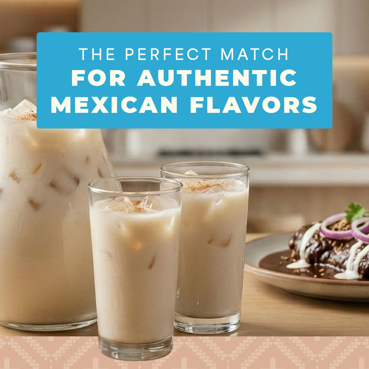 Agua Fresca Horchata (Sugar Free)