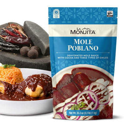 La Monjita Mole Poblano — front of package